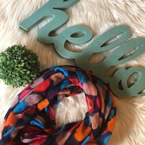 ✨SOLD✨Colorful Poppy Scarf